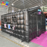 NB-TE013 LED lighting mobile night club tent inflatable cube tent party tent for events